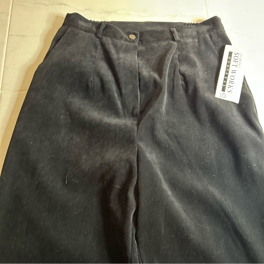 Soft works Montreal Black Pants. New!